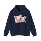 Pigs  'A Jowly Good Time'  -  Unisex 50/50 Hoodie