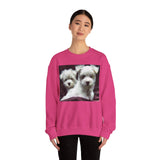 Maltese - Unisex 50/50  Crewneck Sweatshirt