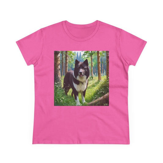 Karelian Bear Dog Women's Midweight Cotton Tee