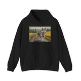 Czechoslovakian Vlcak Unisex 50/50 Hooded Sweatshirt