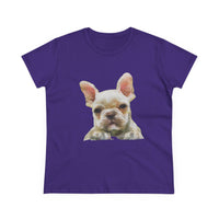 French Bulldog 'Bouvier' Women's Midweight Cotton Tee