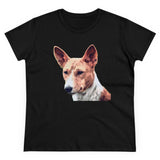 Basenji Women's Midweight Cotton Tee