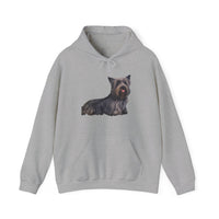 Skye Terrier Unisex 50/50  Hooded Sweatshirt