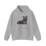 Skye Terrier Unisex 50/50  Hooded Sweatshirt