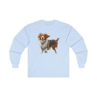 Nederlandse Kooikerhondje Unisex Classic Cotton Long Sleeve Tee