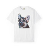 German Shepherd 'Sly' Unisex Relaxed Fit Garment-Dyed T-shirt