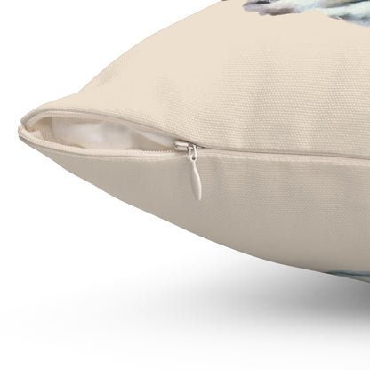 Boxer Quartet Spun Polyester Throw Pillow