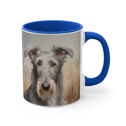 Scottish Deerhound 11oz Ceramic Accent Mug