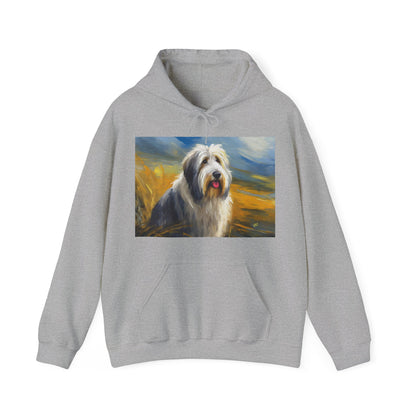 Old English Sheepdog Unisex 50/50 Hooded Sweatshirt