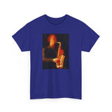 Saxophonist -- Unisex Heavy Cotton Tee