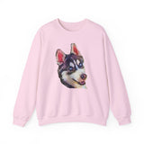 Siberian Husky 'Iditarod' Unisex Sweatshirt