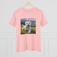 Westie #2 - Women's Relaxed Fit Cotton Tee