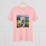 Westie #2 - Women's Relaxed Fit Cotton Tee