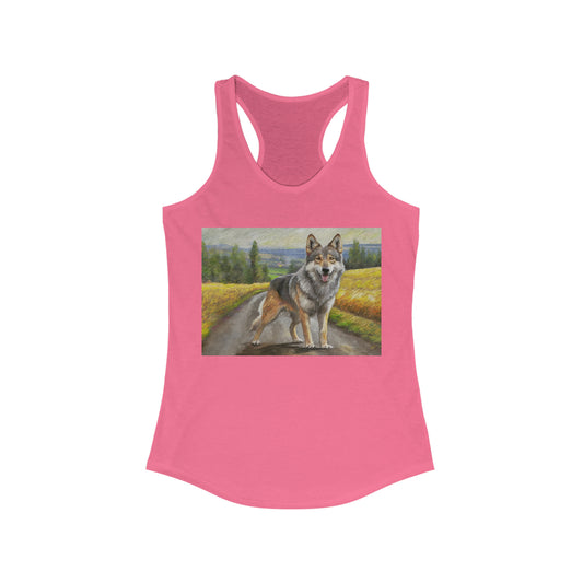 Czechoslovakian Vlciak Wolfdog Women's Classic Racerback Tank