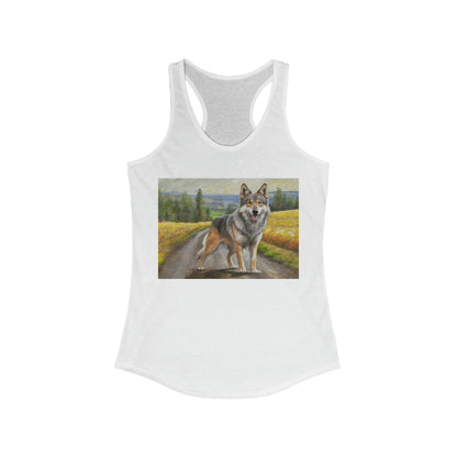 Czechoslovakian Vlciak Wolfdog Women's Classic Racerback Tank