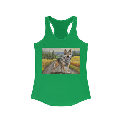 Czechoslovakian Vlciak Wolfdog Women's Classic Racerback Tank