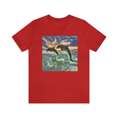 Dolphins 'Flip & Flop' -  Classic Jersey Short Sleeve Tee