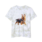 Australian Terrier Unisex Fashion Tie-Dyed T-Shirt