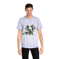 Weimaraner "Greyson" Unisex Cotton Color Blast T-Shirt