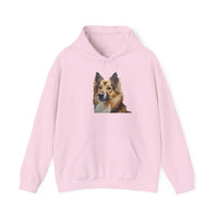 Icelandic Sheepdog 50/50 Hooded Sweatshirt