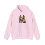 Icelandic Sheepdog 50/50 Hooded Sweatshirt