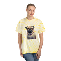 Pug - Unisex Tie-Dye Tee, Cyclone