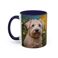 Soft Coated Wheaten Terrier Ceramic Accent Coffee Mug  - 2 Sizes