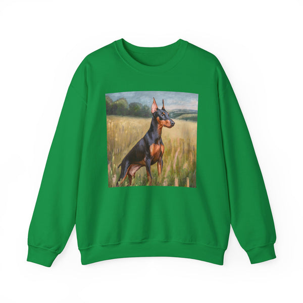 German Pinscher 50/50 Crewneck Sweatshirt