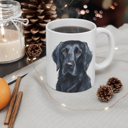 Flat-Coated Retriever Ceramic Mug 11oz
