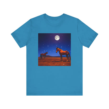 Moonlight Horses Unisex Jersey Short Sleeve Tee