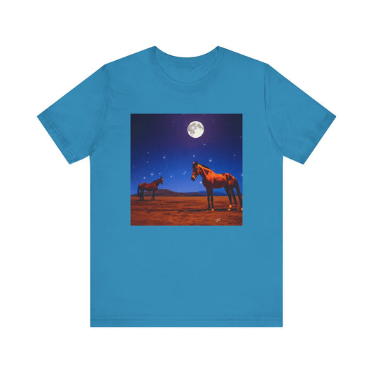 Moonlight Horses Unisex Jersey Short Sleeve Tee