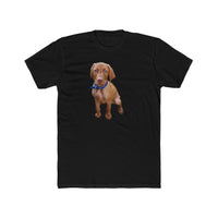 Vizsla 'Augie' Men's Cotton Crew Tee