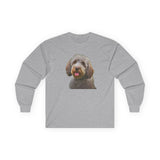 Lagotto Romagnolo 'Italian Truffle Dog' Cotton Long Sleeve Tee