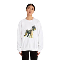 Schnauzer Unisex 50/50 Crewneck Sweatshirt