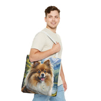 German Spitz Tote Bag (AOP)