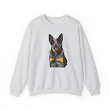 Blue Heeler 'Bailey' - Australian Cattle Dog Unisex 50/50 Crewneck Sweatshirt