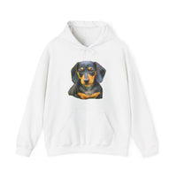 Dachshund 'Doxie #2' Unisex 50/50 Hoodie