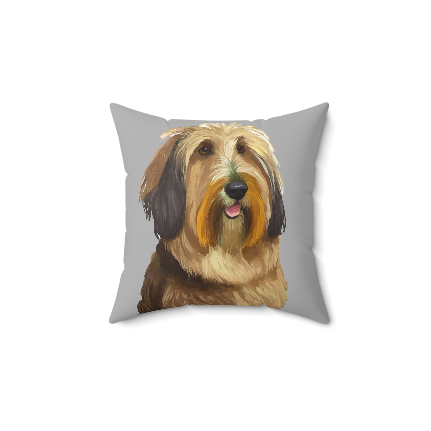 Bergamasco - Spun Polyester Square Throw Pillow