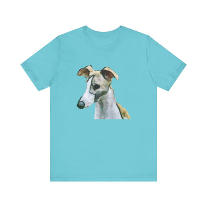 Whippet 'Simba'  - Unisex Jersey Short Sleeve Tee