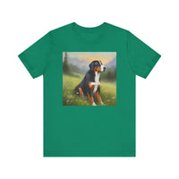 Greater Swiss Mountain Dog Unisex Jersey Short Sleeve Tee