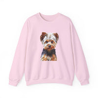 Yorkshire Terrier (Yorkie) 'Lupis' Unisex  50/50 Crewneck Sweatshirt