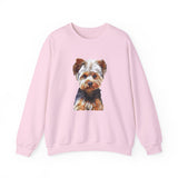 Yorkshire Terrier (Yorkie) 'Lupis' Unisex  50/50 Crewneck Sweatshirt