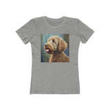 Labradoodle Women's Slim Fitted Ringspun Cotton Tee