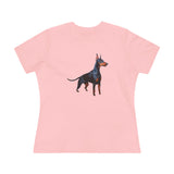 Doberman Pinscher #1  --  Women's Relaxed Fit Cotton Tee