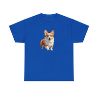 Welsh Corgie Puppy - Unisex Heavy Cotton Tee