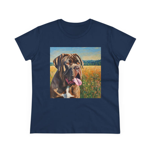 Neopolitan Mastiff Women's Midweight Cotton Tee