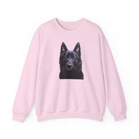 Schipperke Dog Lover Unisex Crewneck 50/50 Sweatshirt - Cool Canine Design