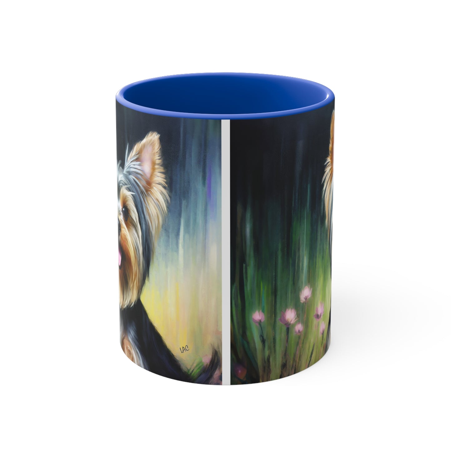 Yorkie #3 11oz Ceramic Accent Mug
