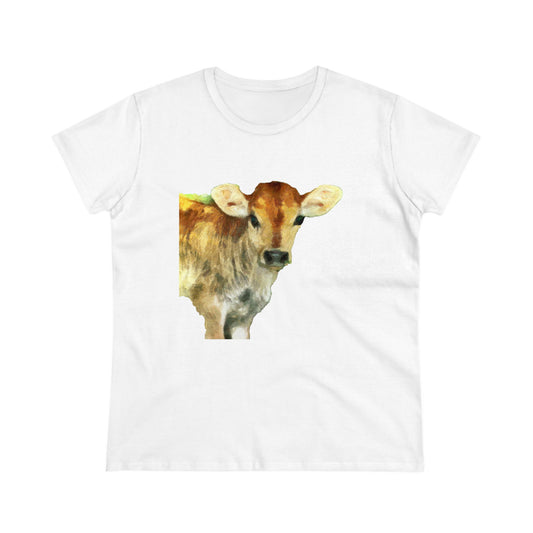 Jersey Calf - Women's Midweight Cotton Tee