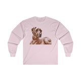 Rhodesian Ridgeback 'Thor' Unisex Cotton Long Sleeve Tee